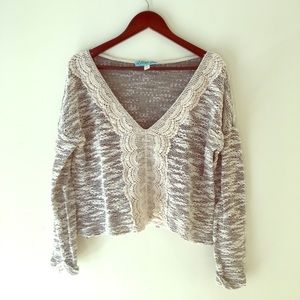 Super cute crochet sweater